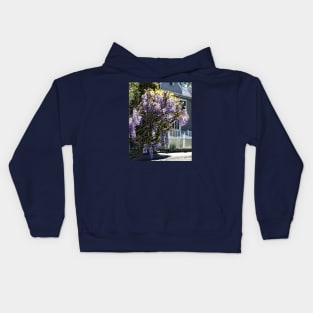 Wisteria in Bloom Kids Hoodie